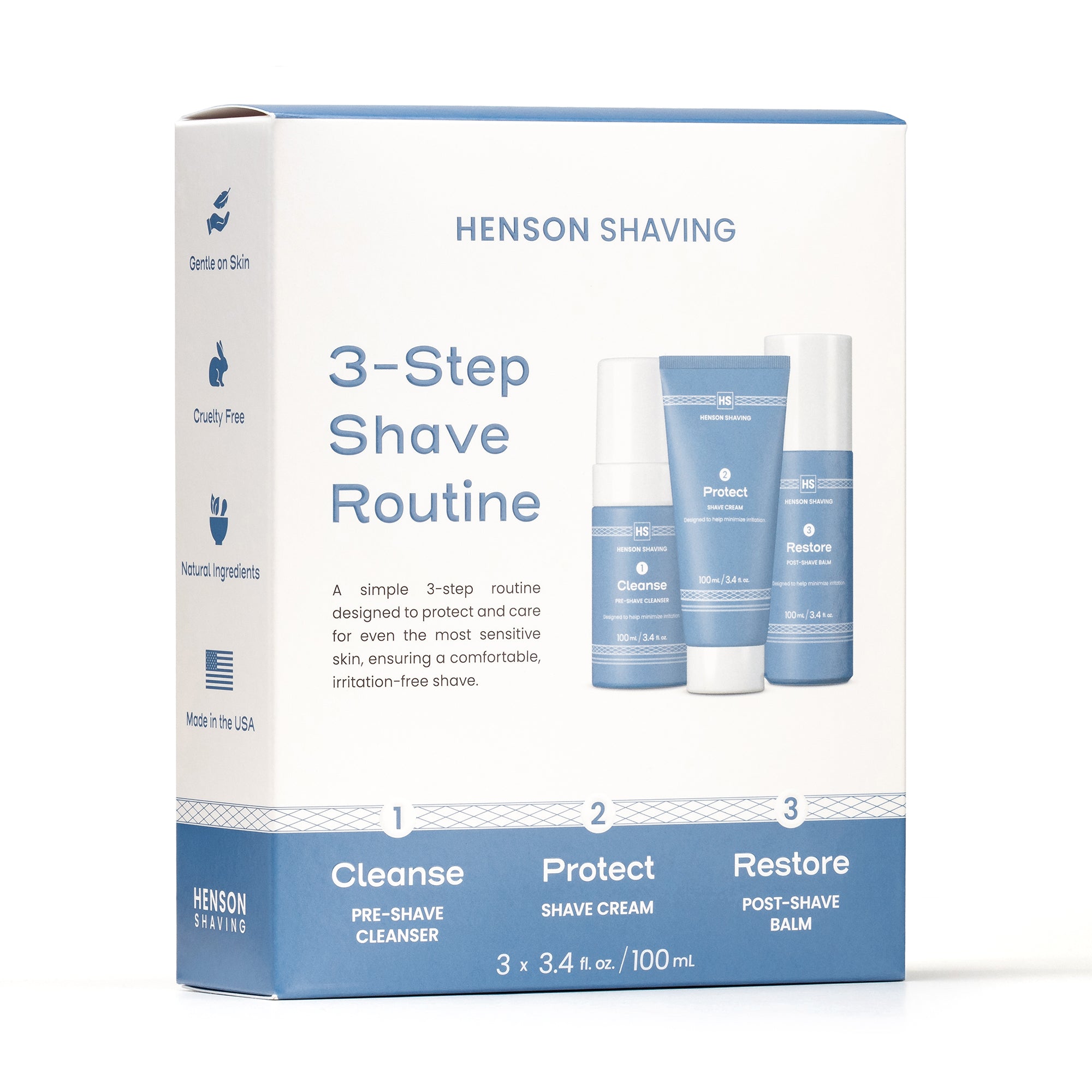 3-Step Shave Routine