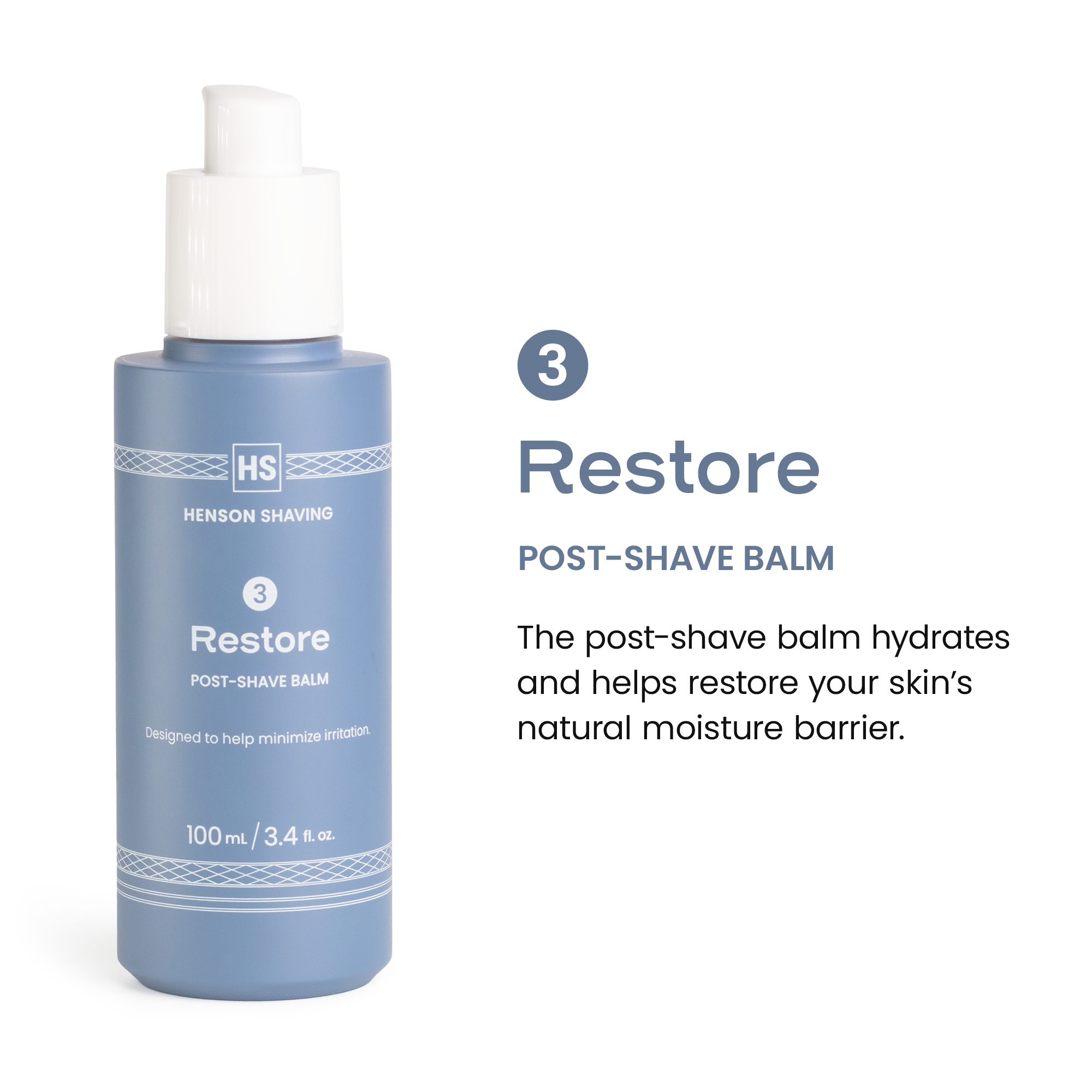 Henson Shaving Restore - Post-Shave Balm - 100ml - Wholesale