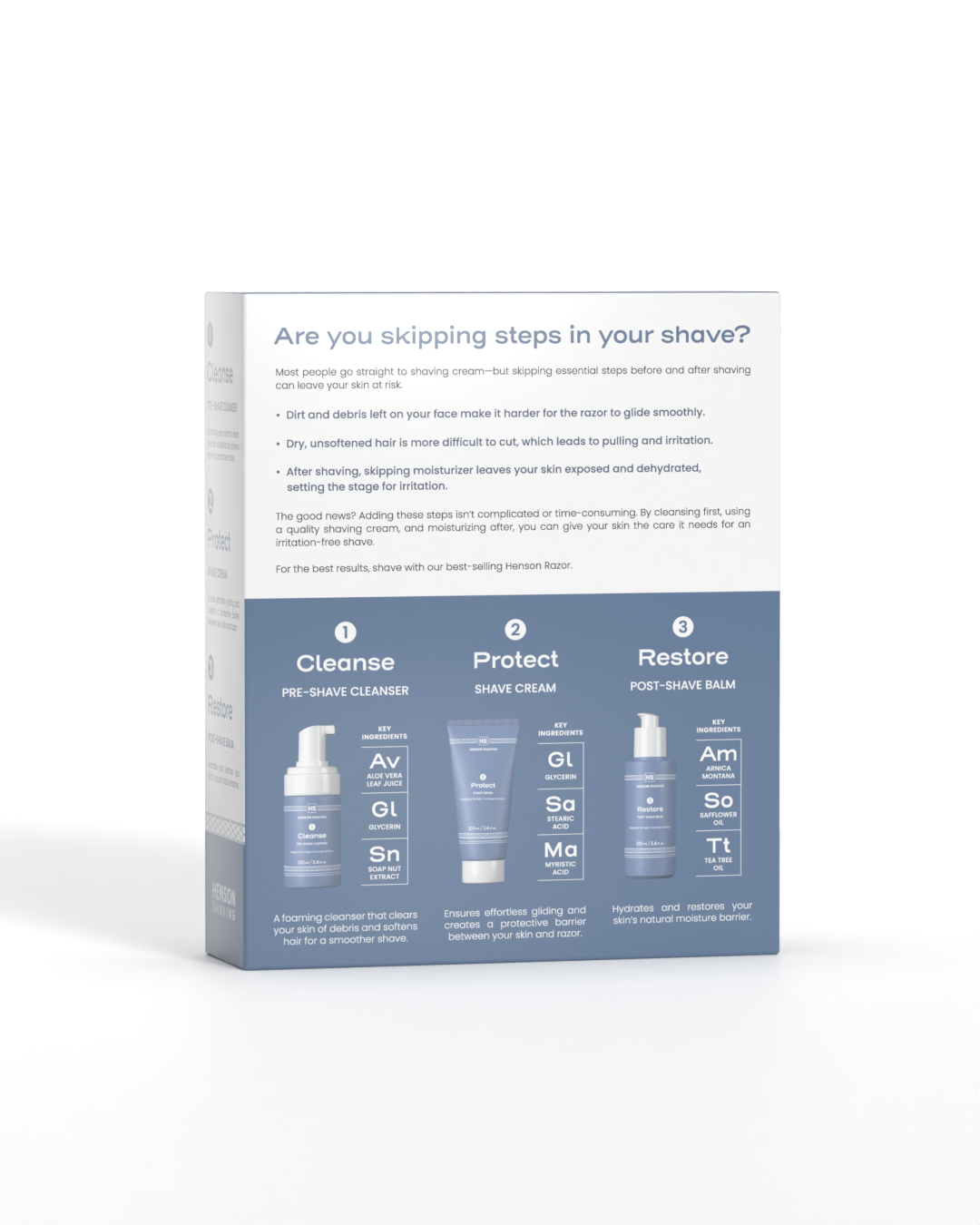 3-Step Shave Routine
