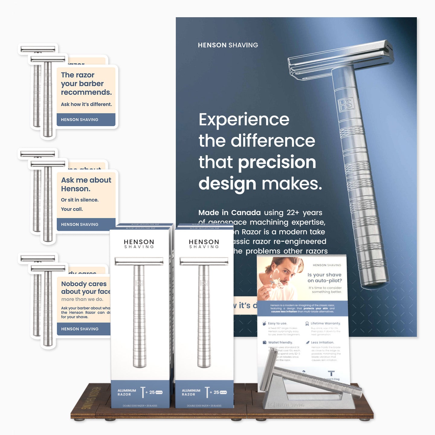 Barber Retail Display Package